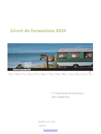 LIVRET DE FORMATIONS 2016